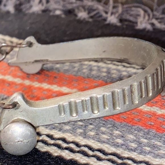 Antique Cowboy Boot Spur. 8 in. - Picture 6 of 14